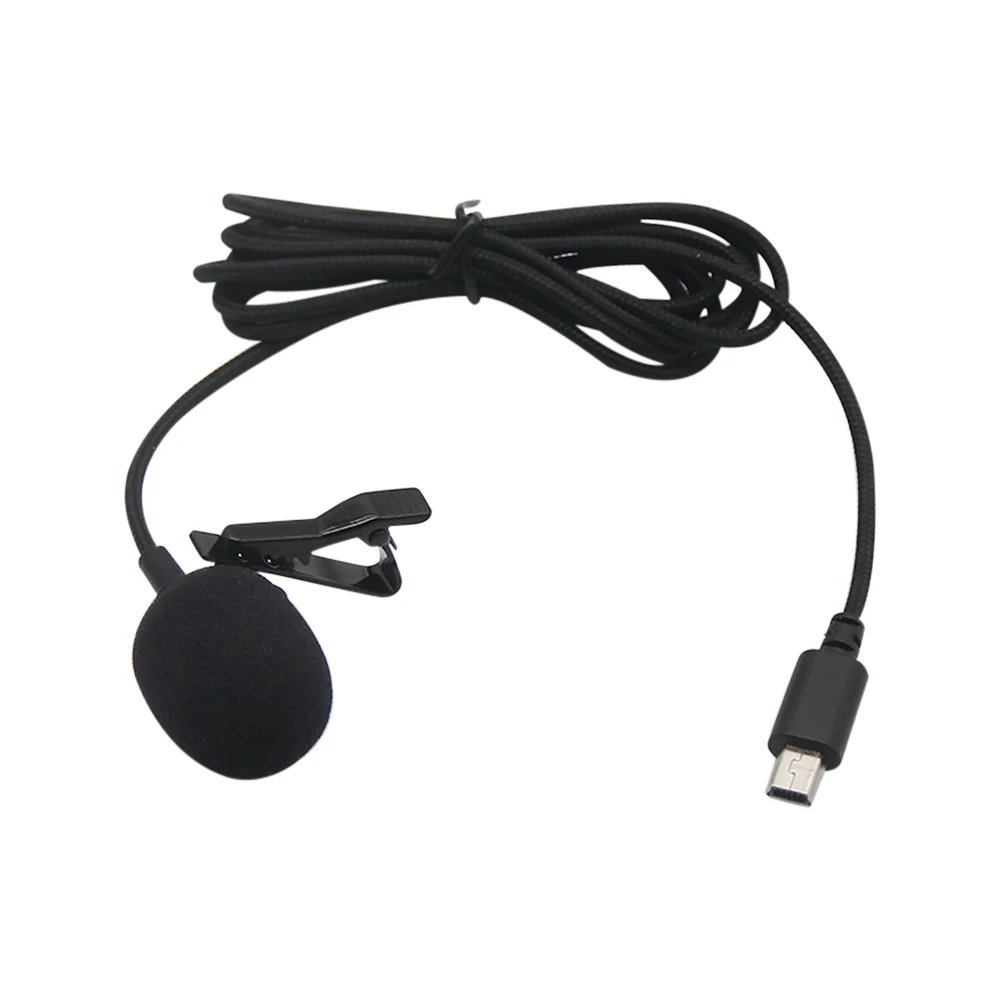 Micro USB Externe pour Gopro Hero 3 4 - Clip Pince Microphone