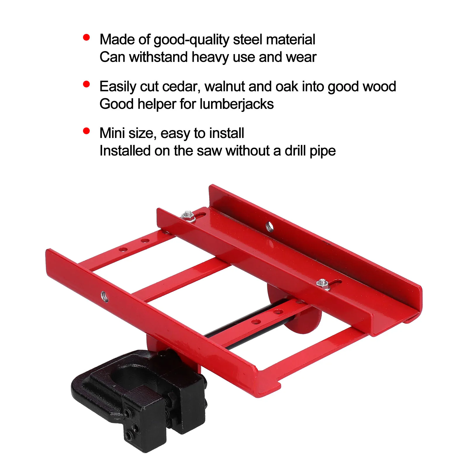 Chainsaw Mill Lumber Cutting Guide Vertical Mini Portable Wood Timber Milling Attachment