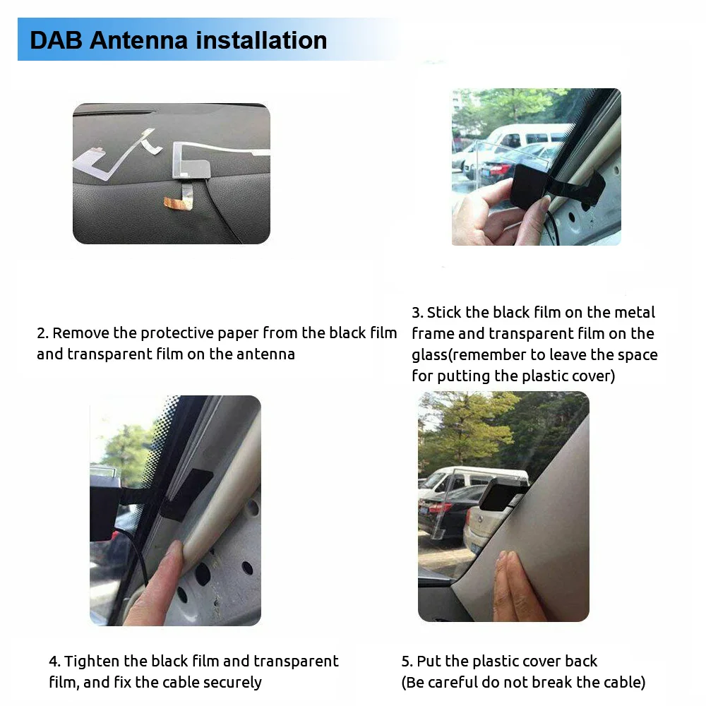 ESSGOO 7 Zoll IPS Universal Touchscreen KI-Steuerung (per ChatGPT) Android 15 Apple Wireless CarPlay Android Auto Autoradio Bluetooth Wifi GPS Navi Lenkradsteuerung RDS AHD FM Mirror Link 2+64G/4+64G Rückfahrkameraeing – Detail 9