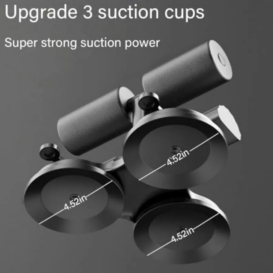 Ab Training Auxiliary Device, 2025 Upgrade 3 Suction Cups, Sit Up Machine, Multi-functional Adjustable Ab Trainer Equipment, Ab