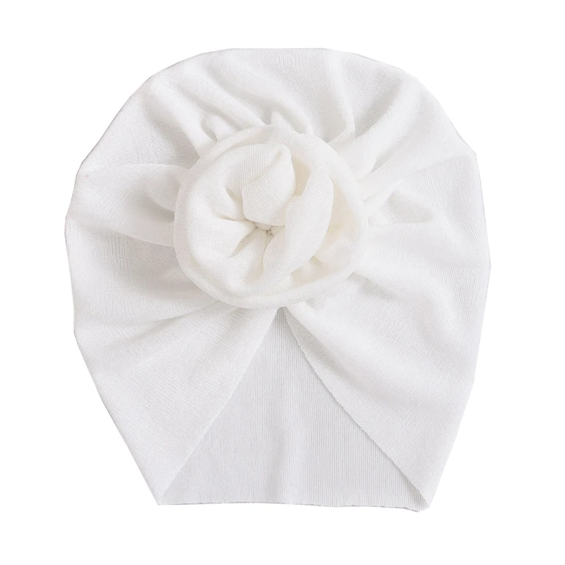

Infant Beanie Hat Baby Hospital Hat Flower Knot Turban Hats Headwear for Infant Toddlers Girl Photo Shooting Accessories