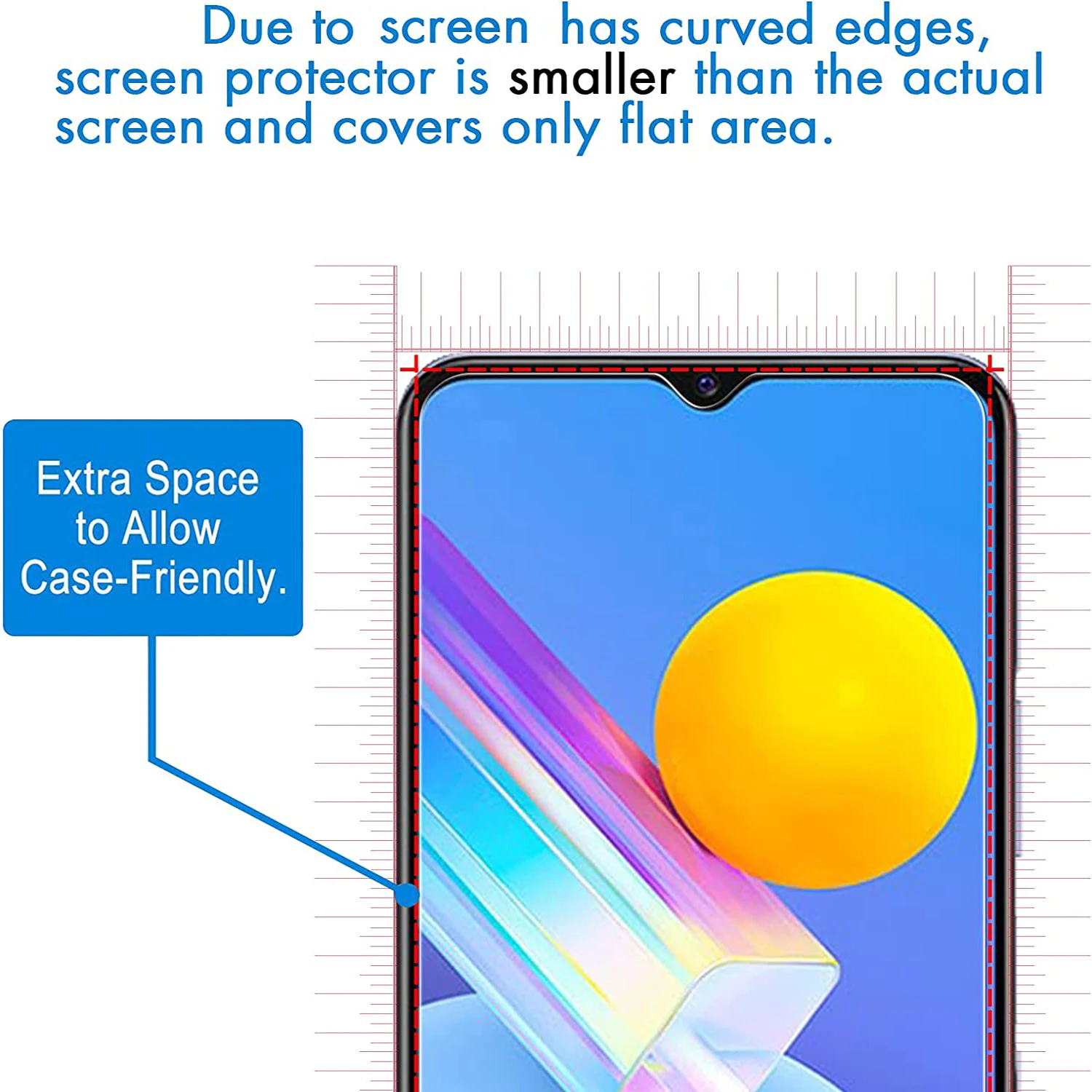 Рисунок 2 - закаленное стекло для Vivo X80
