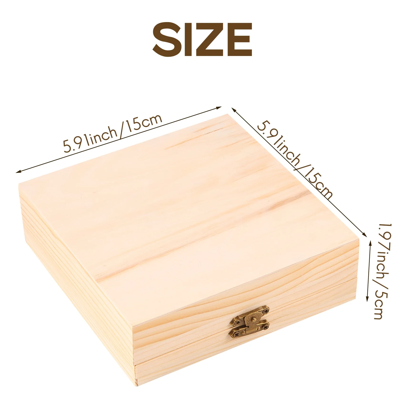 Wooden Tea Bag Jewelry Organizer Chest Storage Box 9 Compartments Tea Box Organizer Wood Sugar Packet Container 6