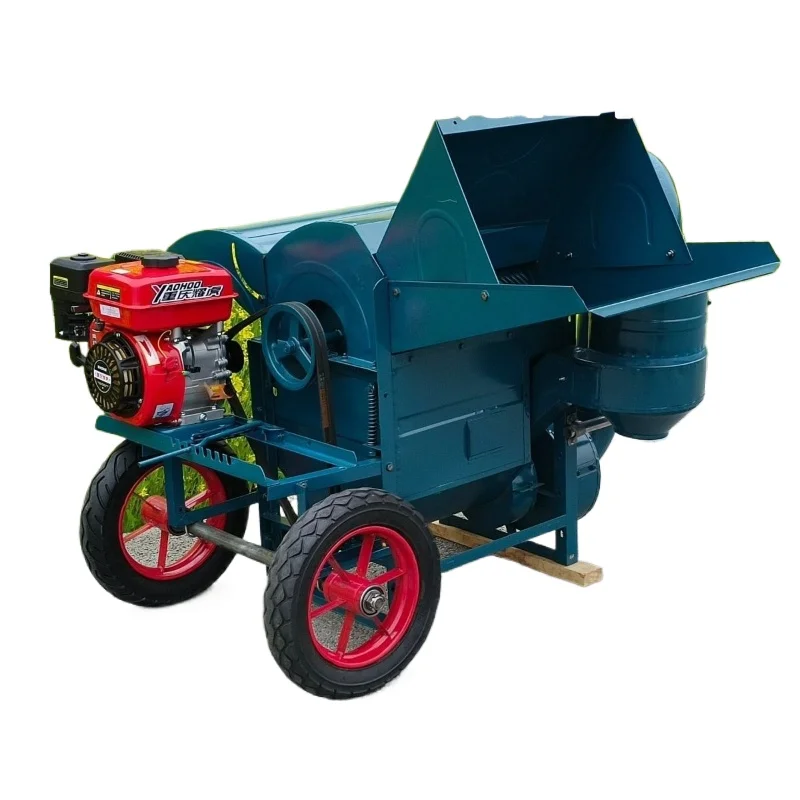 Rape threshing machine Household multifunctional threshing Rice Wheat Soybean Sorghum Agricultural