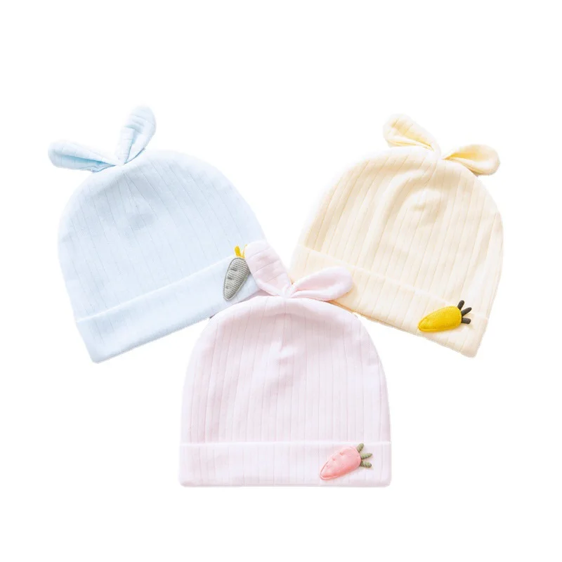 

Cute Kids Hat Cap Baby Hats Cotton Born Printed Baby Beanies Hats For 0-3 Months Newborn Toddler Infant Caps