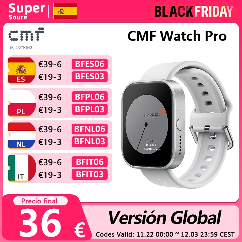 CMF by Nothing Watch Pro z EU za $41.59 / ~169zł
