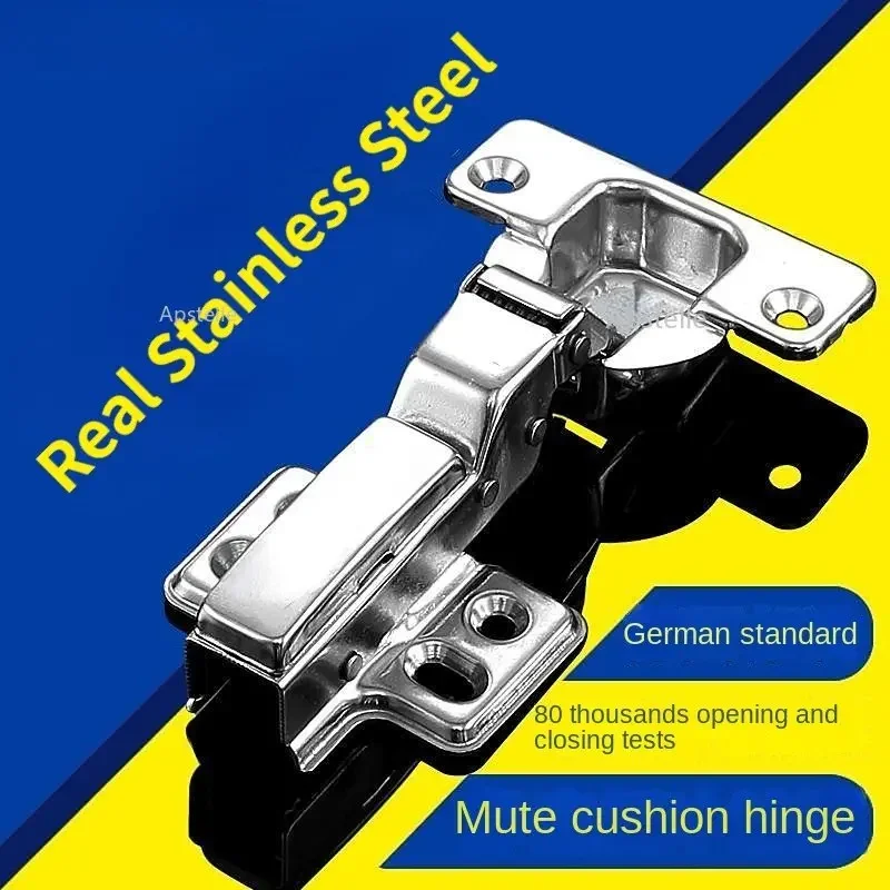 Damper Cushion Soft Closing 1 PCS Hinge Cold Rolled Steel Door Hydraulic Hinge Used for Cabinet Kitchen Furniture Hardware