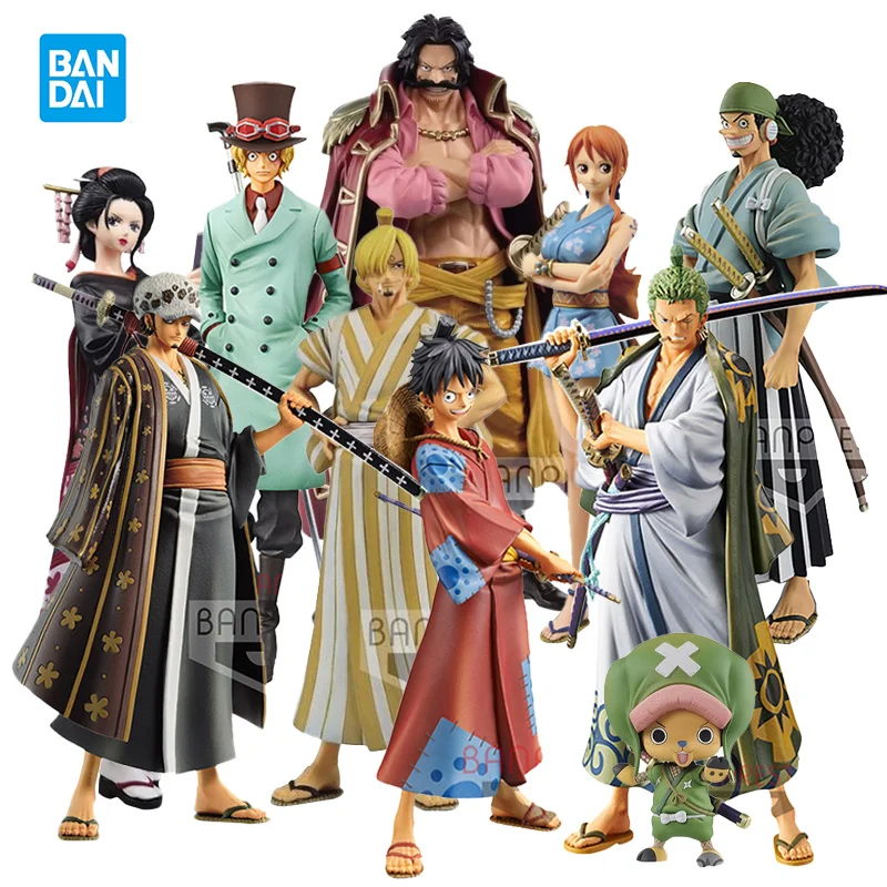 

Bandai Banpresto ONE PIECE DXF STAMPEDE Monkey D. Luffy Roronoa Zoro Portgas·D· Ace Shanks Action Figures Anime Figure Gift