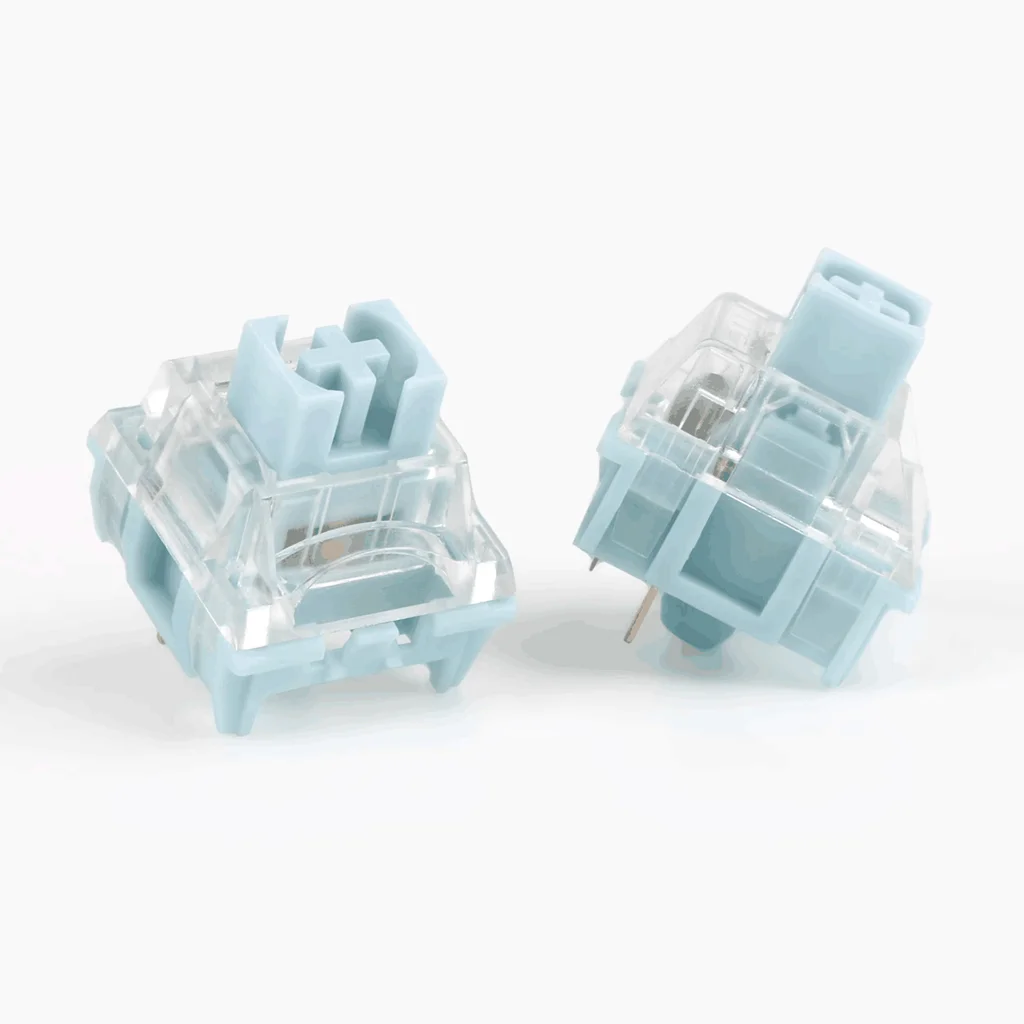 Ttc-diy Interruptor de Teclado Mecânico Personalizado Silencioso Phonic Interruptores Táteis Hifi Interruptor Silencioso Branco Ttc 3pin 42g - Imagem 2