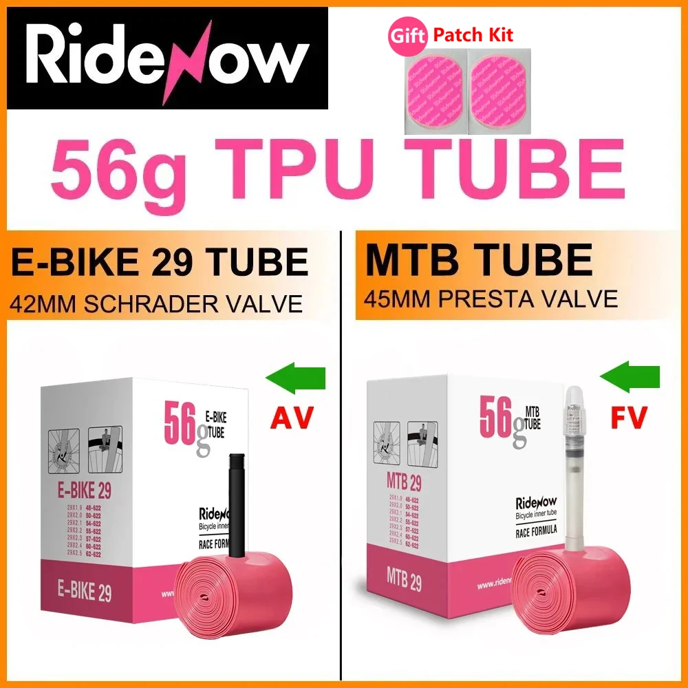 Ultralight Camera RideNow TPU MTB 29 Bike Inner Tube