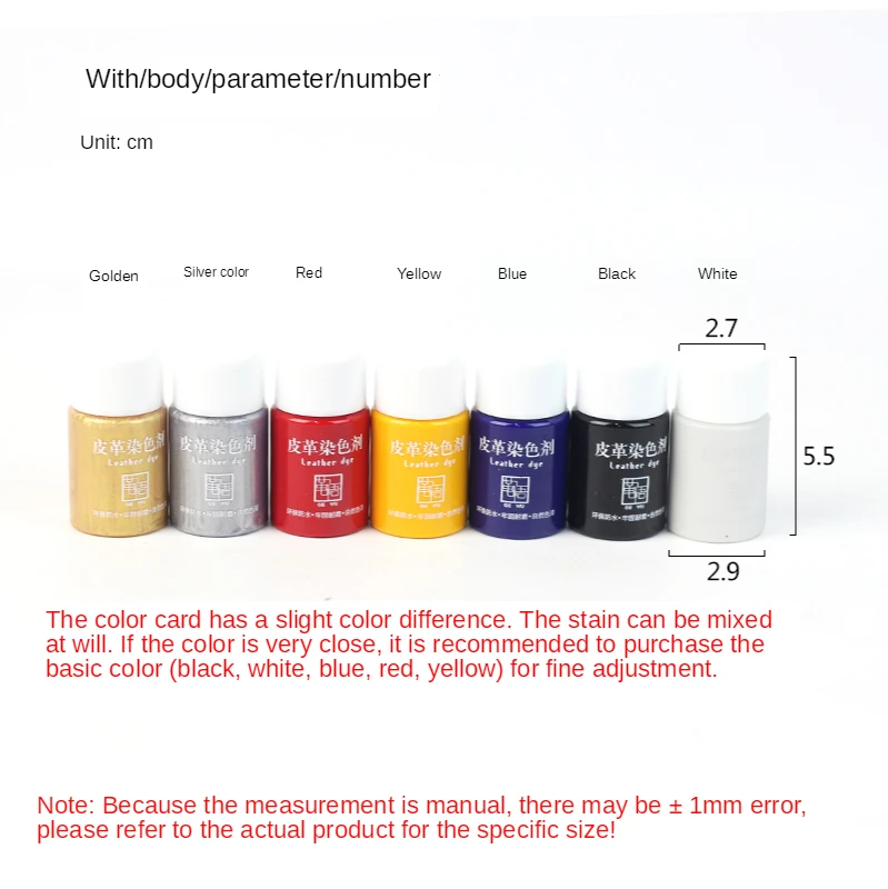20ml Leather Edge Oil Leather Craft DIY Car Repair Manual Border Sealing Tools Dye Repair and Renovation