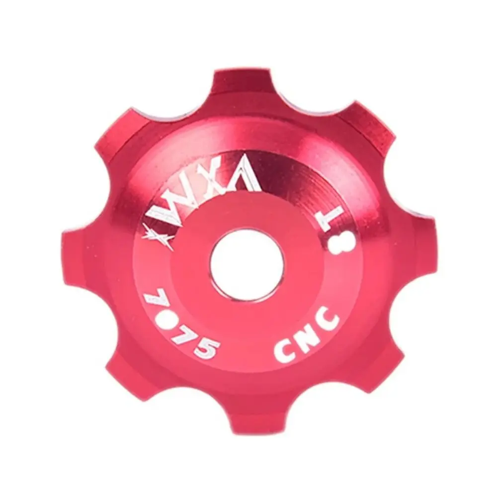 8T Bicycle Rear Derailleur Bearing Ceramic Bearing Axis Adapter Bicycle Steel Pulley Bike Guide Roller Jockey Wheel
