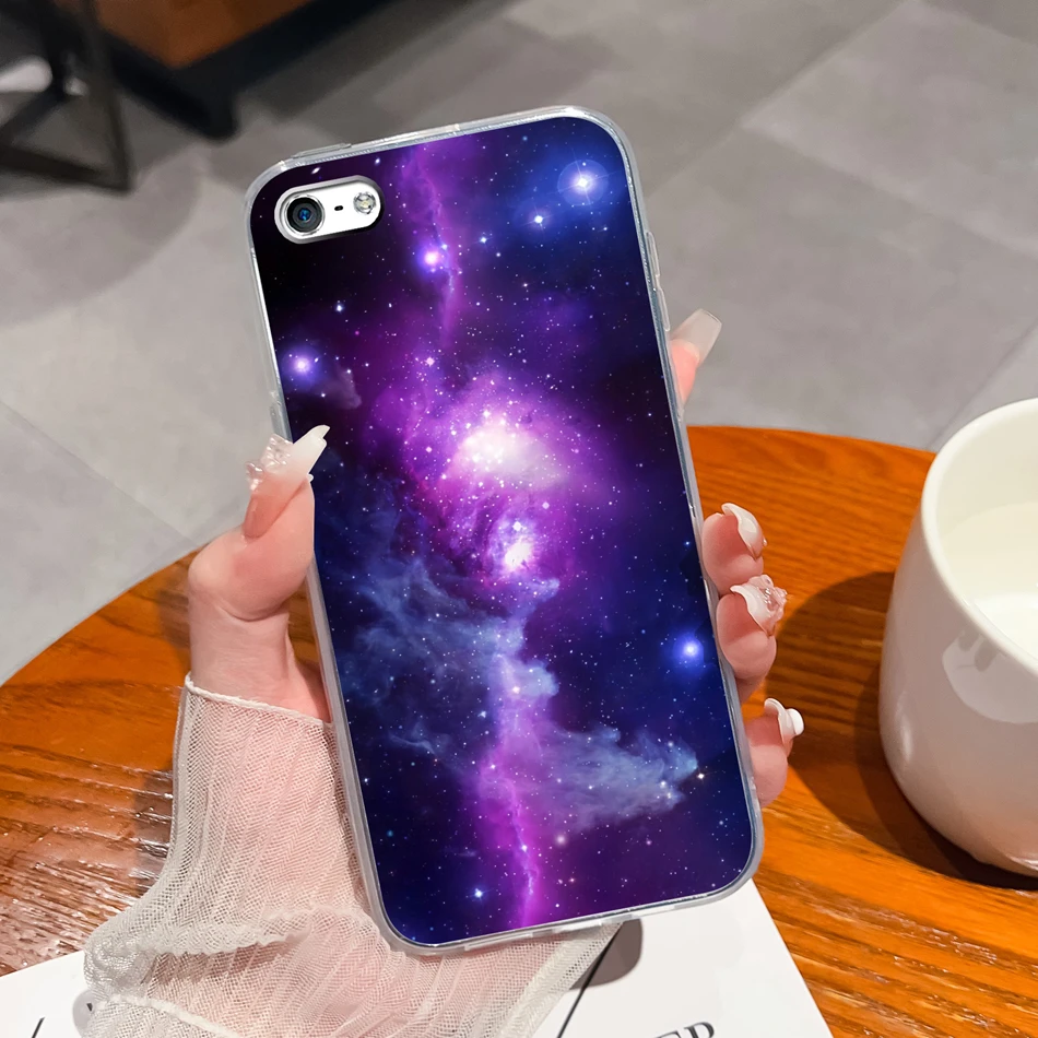 Elegant Ink Painting Soft Clear Silicone Phone Case - Premium Back Cover