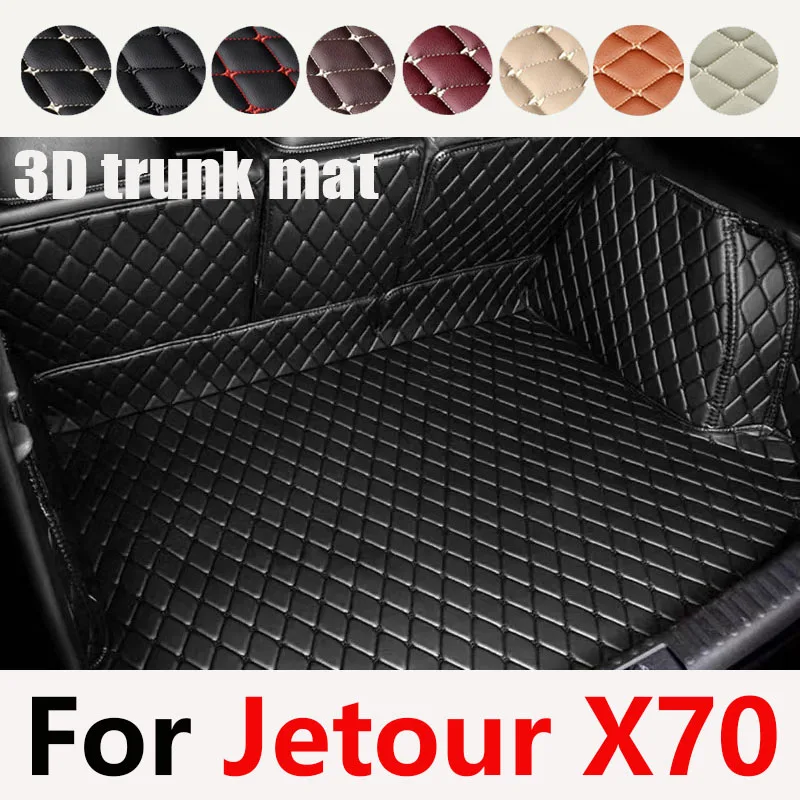 

Высококачественные коврики для багажника, коврики для груза для Jetour X70 2018 2019 2020 2021, защитные аксессуары для заднего коврика, коврики