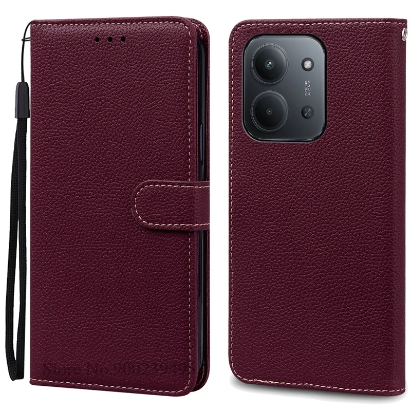 Elegant Flip Leather Wallet Phone Case - Dual Size Options