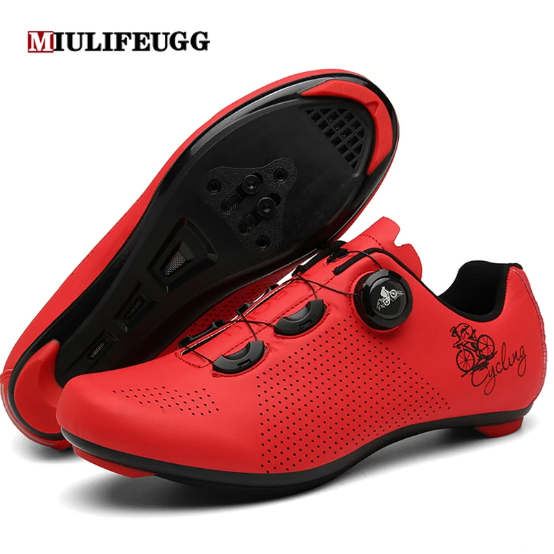 Zapatillas De Ciclismo De Carretera Unisex - Compatibles Con Calas Look Delta, Transpirables, Tallas 36-47 EU