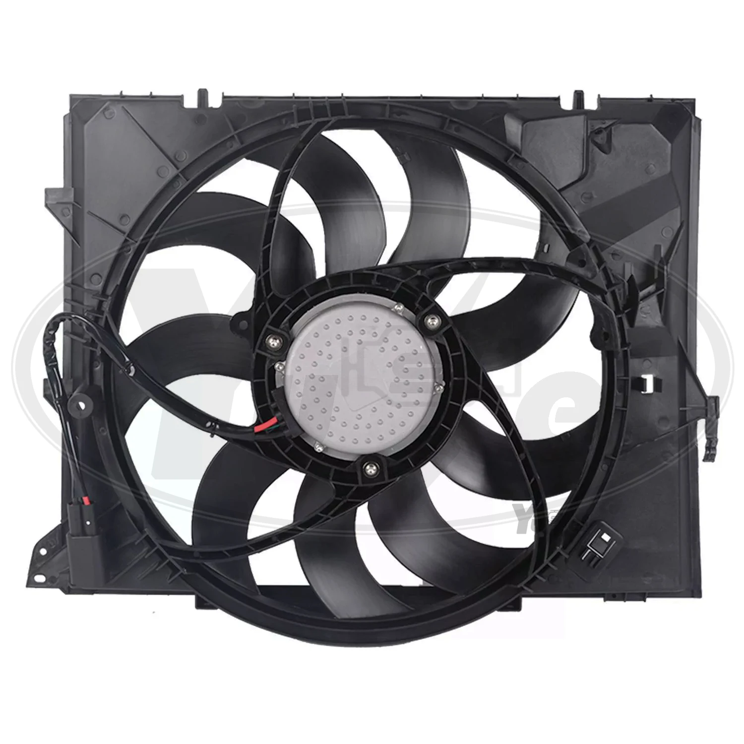 Quality Cooling Fan Assembly for BMW E90 LCI E92 E93 M3 S65 17112283621 17112283389 850W