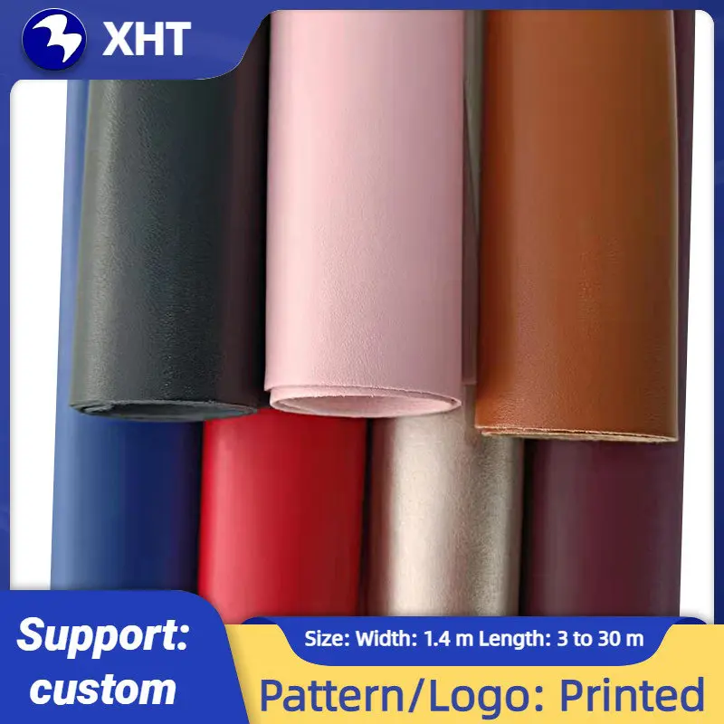 

30x135cm Solid Matte Color Sheep Skin Textured Vinyl Faux Leather Fabric Sheet for Making Cover/Decoration/Craft