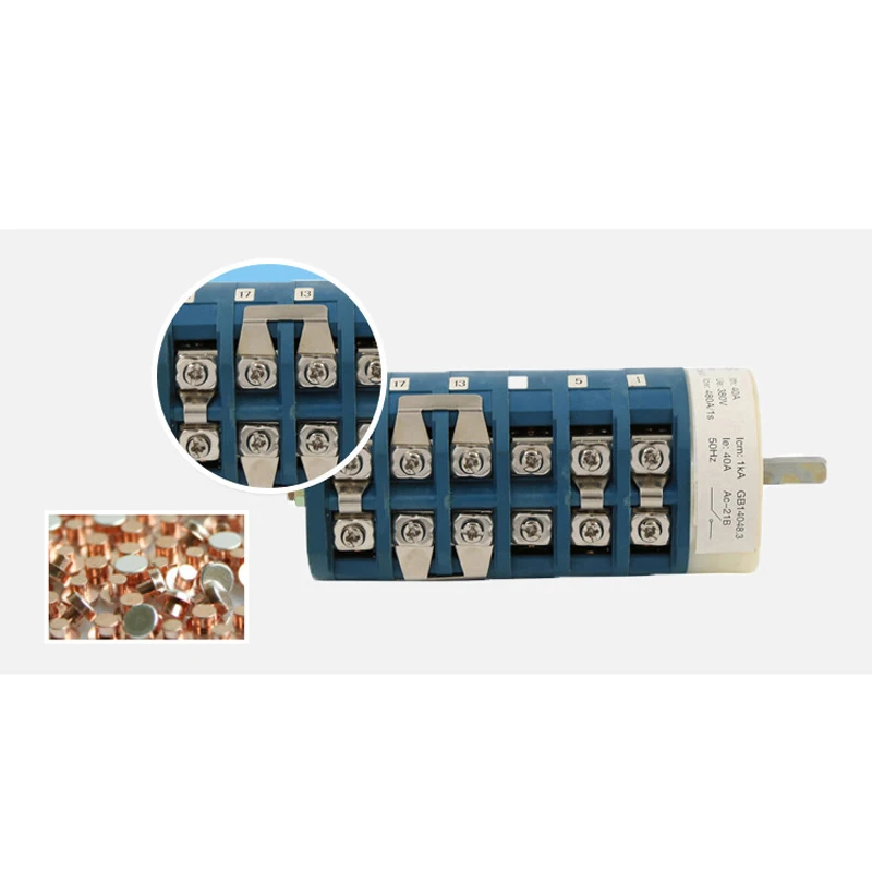 Tire Scraping and tire dismantling machine accessory conversion switch LW5D-16A 40A/6 dual speed switch 380v