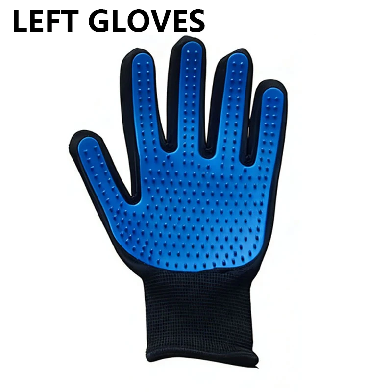 Pet Hair Remover & Grooming Massage Gloves