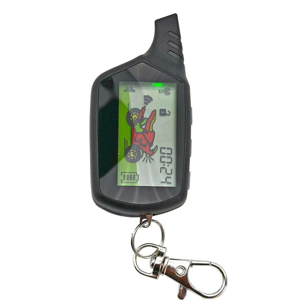 Advanced Motorcycle Anti-Theft Alarm System with Remote Control & Start