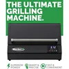 Outdoor Electric Grill , 1700W - 24-Inch Smart BBQ Grill with Probe & Digital Display for Precise Cooking & Searing 2