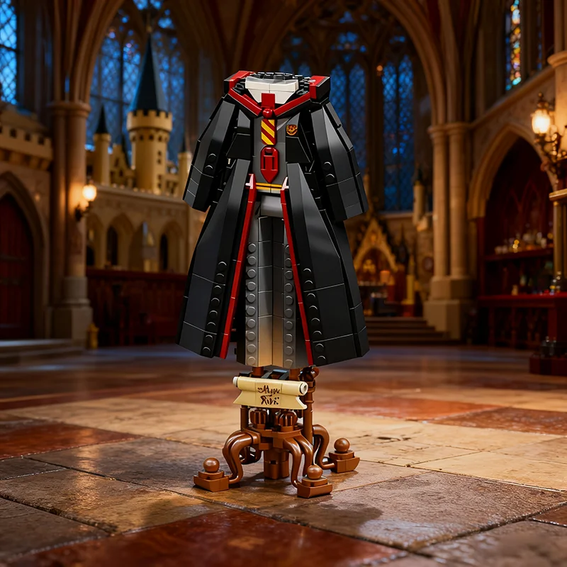 661PCS Creative Magician's Magic Robe Building Blocks Mysterious and magnificent Kid 2