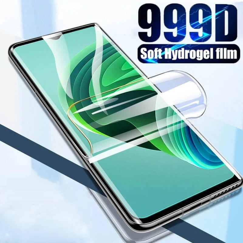 

999D Hydrogel Film For Xiaomi Redmi 9A 9C 9T 9AT 10A 10C Screen Protector Redmi Note 9 10 11 11E Pro 9T 10T 11T 11SE Not Glass
