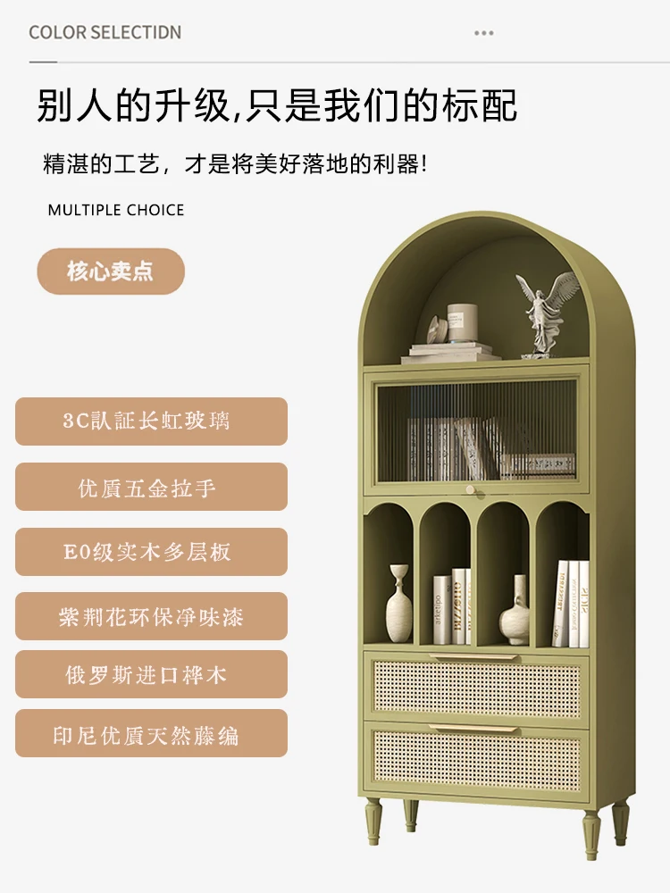 Рисунок 3 - Книжный шкаф из массива дерева в американском стиле