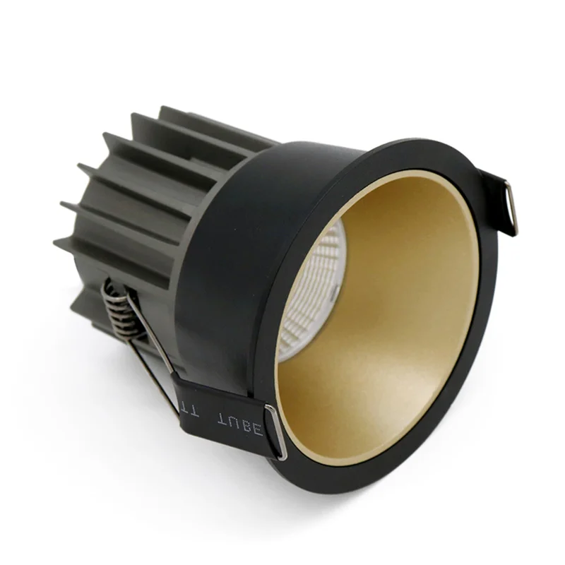 Dimmable Led Downlight Recessed Ceiling Spotlight Aluminum COB Light 5W-24W AC110V 220V Home Office Store led downlight recessed ceiling spotlight