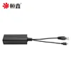 DC48V To 5V Micro USB  POE Spliter Head Shaking IP Camera power Supply Module Ethernet 100M 2