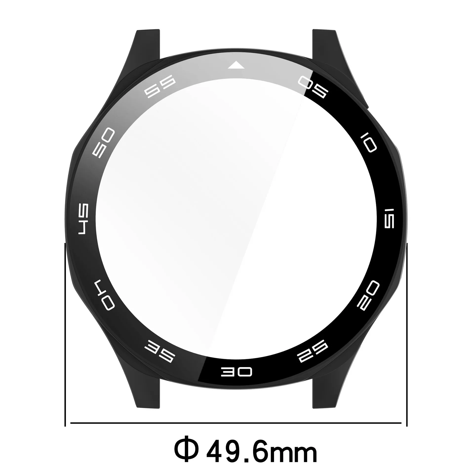 Full-Coverage Anti-Scratch Watch Case with Tempered Film