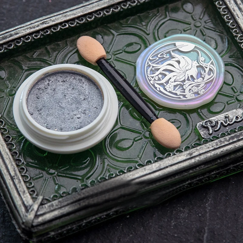 Wax Seal Stamp Fire lacquer Seal Gold Powder Enamel Paste Scrapbook Material Printing Decorative Invitation Coloring DIY