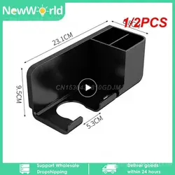 1/2PCS Hair Dryer Holder Wall Dryer Cradle Straightener Stand Hairdryer Organizer Box Toilet Blower Holder Shelf Bathroom home