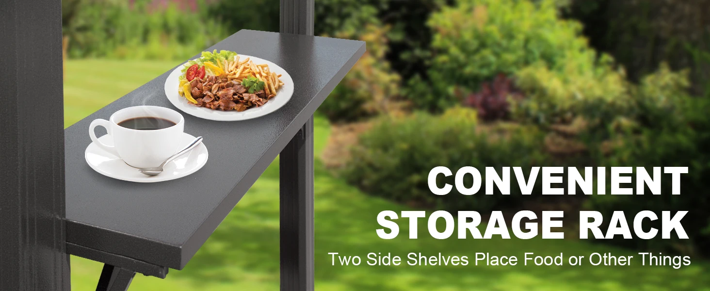 Handy Side Shelves