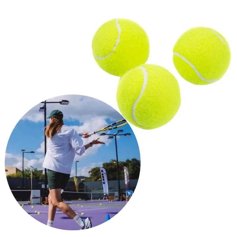 Tennis Balls Soft Elastic Low Compression Stage Pressureless Bulk Training Tools Outdoor Youth Beginner Practice Accessories