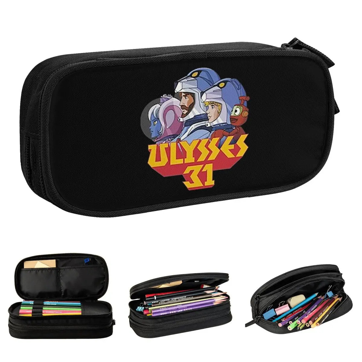 

Ulysses 31 Pencil Case Cute science fiction Pen Pencil Bags Girl Boy Large Storage Students School Gift Pencil Pouch
