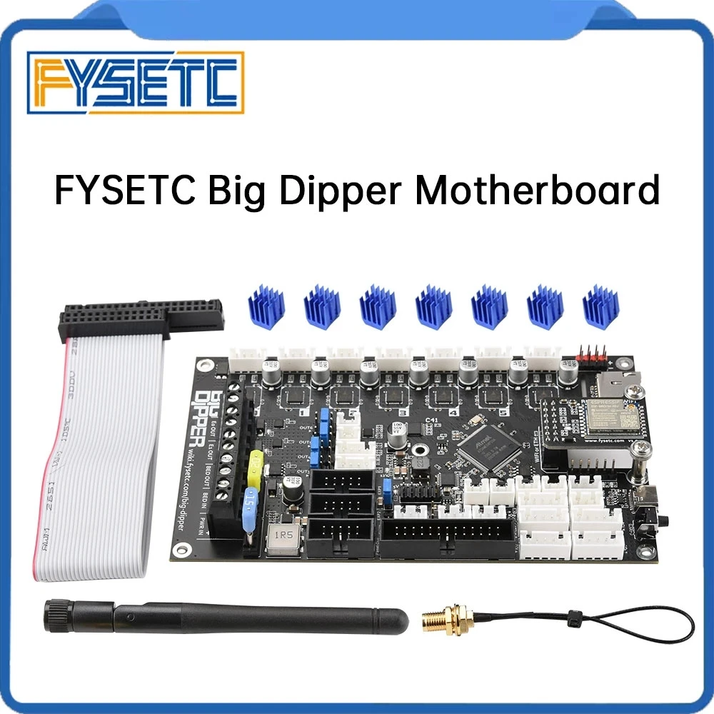 FYSETC Big Dipper Board Duet 3 Mini 5+ Wifi Upgrade Motherboard 3d Printer Control Board For Voron BLV 3D Printer CNC Machine