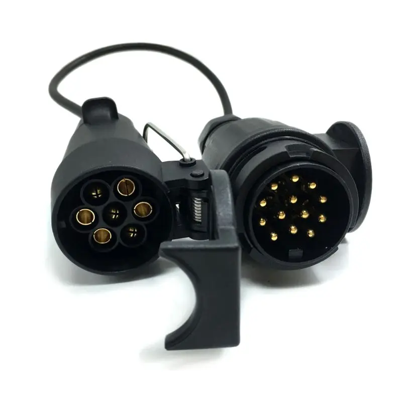 

Автомобильный караван электронный 12 В 7-контактный разъем для буксировки прицепа адаптер E8BC