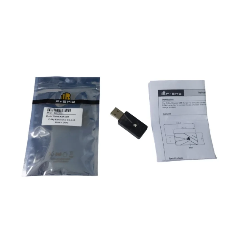 Remote Control Helicopter Flight Simulator Adapter Cable FrSky Compact XSR-SIM WIRELESS Simulator USB Dongle for FrSky Transmitters and Module System Flight Airplane Helicopters