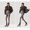 2024 Spring Autumn Maternity Leggings Pregnant Women High Elastic Belly Support Pants Unfettered Seamless Maternity Shark Pants 5
