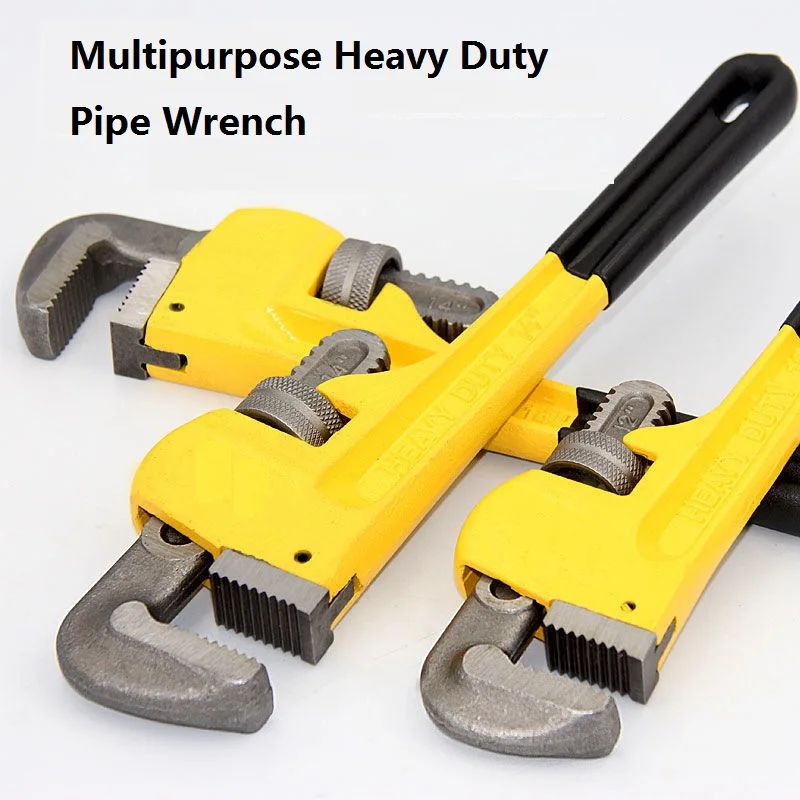 

Pipe wrench weighted pipe wrench fast water pipe wrench multi-function repair plumbing repair wrench tool