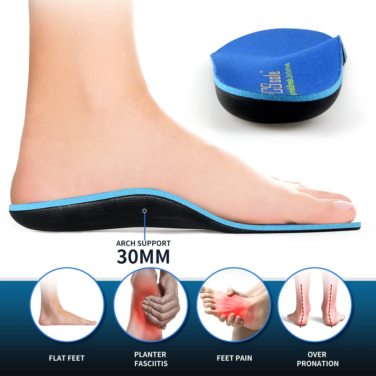 Insoles Overpronation Of Foot Foot Arch Support Pronation Support