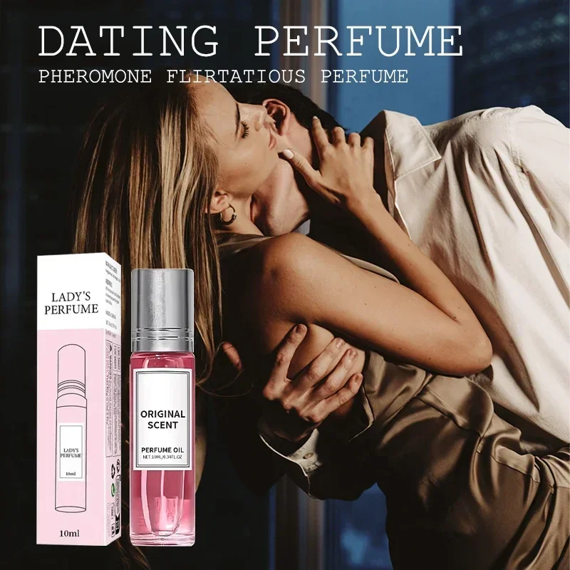 Pheromone Essential Oil 10ml Original Female Venom Pheromone Long Lasting Ball Bearing Portable Perfume Enhances Fresh Fragrance Charm Cologne