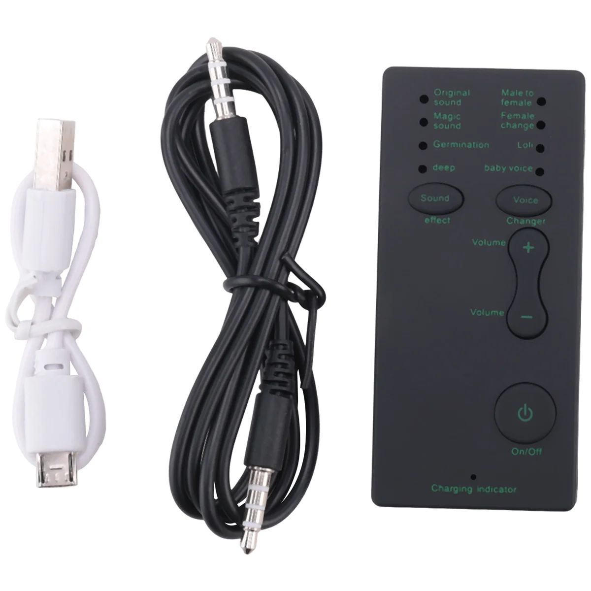 Hot sale Disguiser Phone Microphone Voice Changer Adapter 8 Voice Changeing Modes for MIC Game