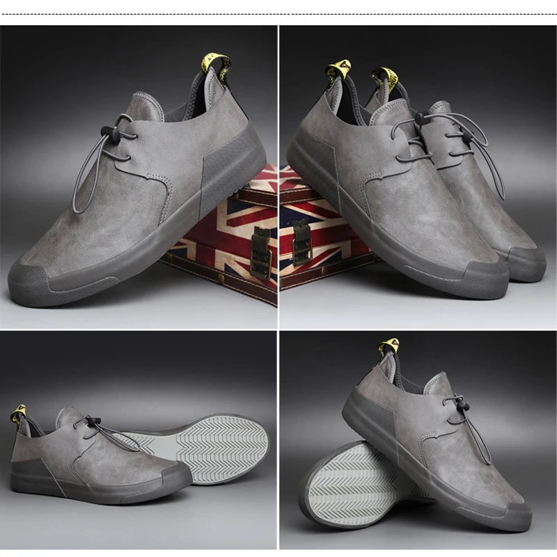 Men's Sneakers Casual Shoes Driving Shoes Big size Increasing Office Footwear casual shoes sports shoes casual sneakers running sneakers fashion sneakers