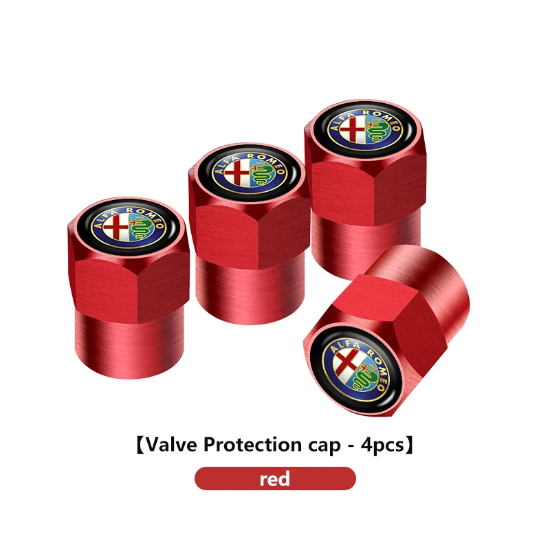 Premium Car Wheel Tire Valve Caps - Stylish Dust-proof Rim Stem Covers
