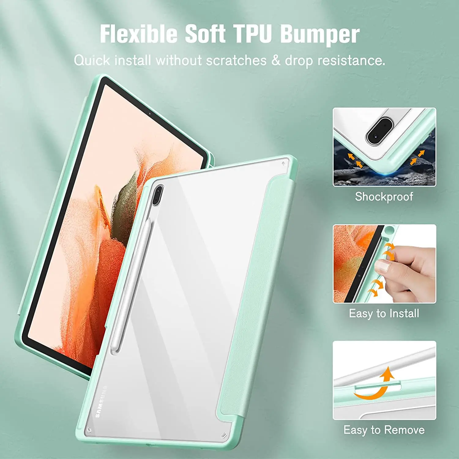 Caso galaxy tab s7 fe