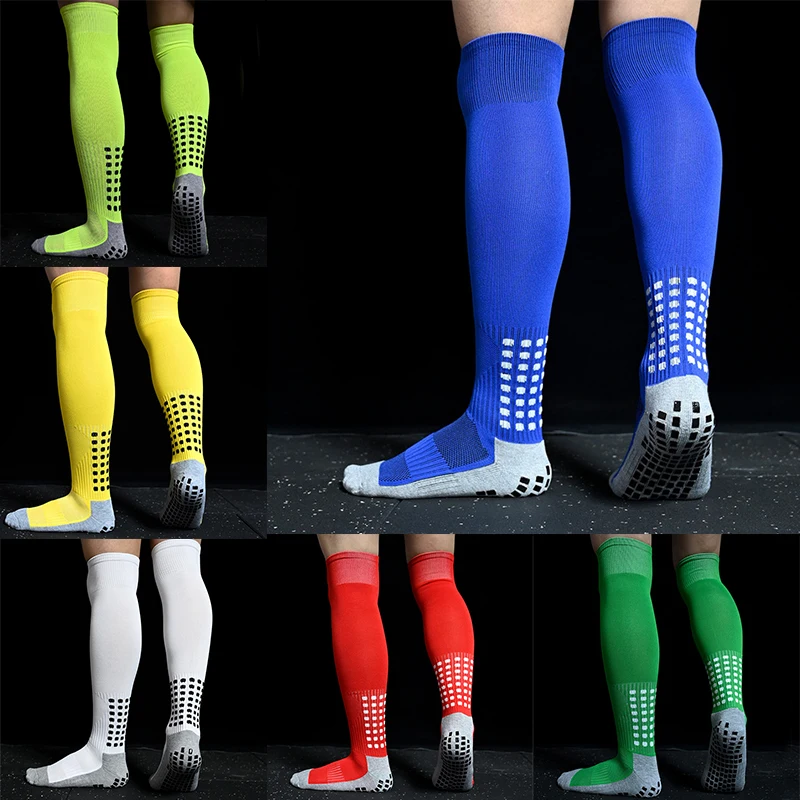 NewANTISLIPFootballSocksMidCalfNonSlipSoccerCyclingSports