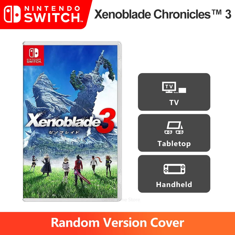 Nintendo Switch Game Xenoblade Chronicles 3 100% New